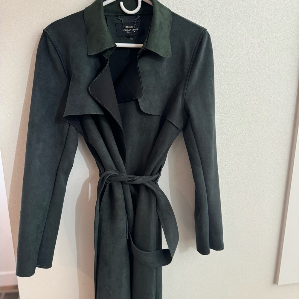 Coalition Vegan Leather coat